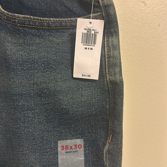 Men’s Old Navy 36x30 Boot Cut blue jeans NWT - Picture 5 of 7